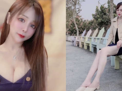 170 cm 美腿尤物「旂旂兒」肌膚白嫩嫩！「水汪大眼＋F 美乳」魅力爆棚