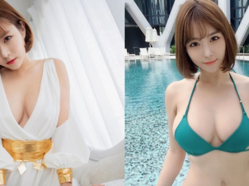 短髮正妹「Sylvia希維亞」化身希臘神話女神　用火辣美乳身材征服凡人
