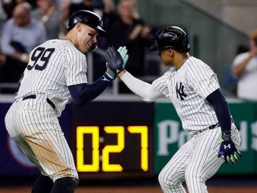 MLB》洋基打點製造機 賈吉、索托攜手締造隊史罕見紀錄