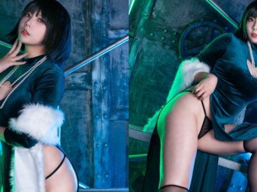 真人版吹雪「馬莉莉」美臀發威，「黑絲爆乳」千萬粉絲想解鎖！