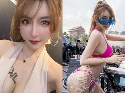 性感教主「雪碧Sprite」S2O火辣現身，窈窕美體在台上噴水噴不停！