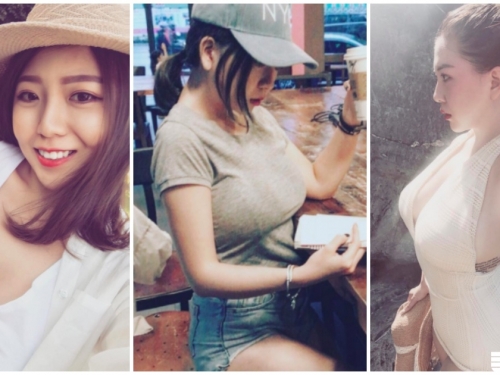 新竹超胸爆美睫師！「渾圓大奶」壓在餐桌上，快讓人把持不住...