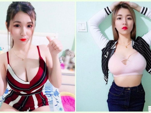 好胸啊！大馬「銷魂爆乳妹」F奶有夠誘人！超邪惡「低胸視角」畫面好害羞…