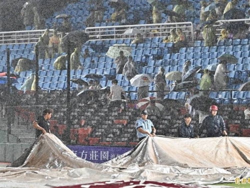中職》慘！一等再等… 桃園5局已成賽卻得苦等2.25小時復賽