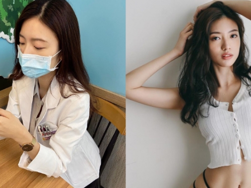正妹醫師「Dr.Hsuan」下班白袍一脫太養眼，「性感辣體伸美腿」讓掛號全爆滿！