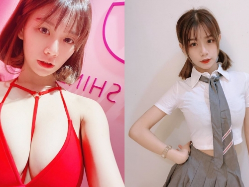 深夜的福利！正妹「青青」半夜上傳超兇美照，「超爆惹乳比基尼」太兇猛！
