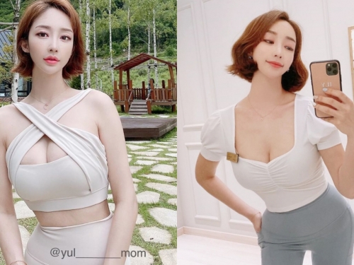 優雅韓國姐姐「穠纖合度的曲線超OP」，美乳和細腿讓人把持不住！