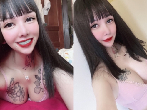 毒氣太強！「Misa」雪白巨乳爬上毒蠍，魅惑眼神搭小梨渦果然讓人無法自拔！