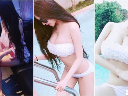 KTV包廂驚見「白皙長腿妹」！換上泳衣後的「雪色巨乳」太兇狠了啦！