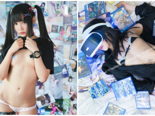 「工口系美少女」不穿衣服跟你玩VR！過度刺激的肢體接觸打開你的感官極限！