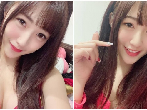 甜美「電眼美少女」璇璇兒syuan，白嫩美肌「事業線好迷人」！
