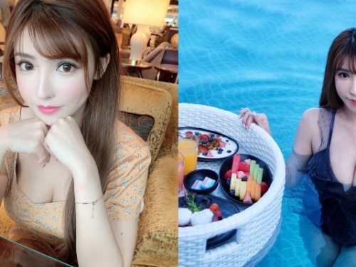美食、美景、美女一次滿足！香港正妹「詠曦」泳裝現身  深 V 畫面狂吸目光