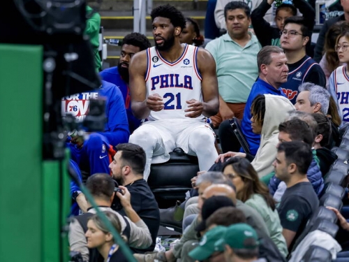 NBA季後賽》慘！新科MVP恩比德歸隊 七六人輸塞爾提克34分