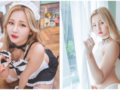 性感小女僕「爆奶幫你服務」，性感的養眼曲線辣到讓你噴血！