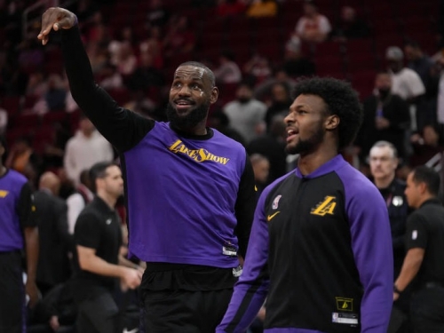 NBA》生涯最棒的成就是什麼？ 詹皇：和兒子當隊友