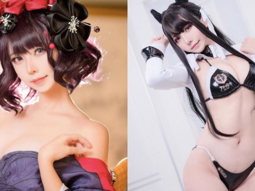 美少女的肉體紅到日本去！「腰間嫩肉」被小褲褲勒出形狀，渾圓美乳也超兇！
