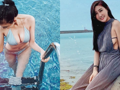 升格人妻依然辣翻！最正空姐「璇璇」超邪惡穿搭術，「側乳陰影」網友凍袂條啦！