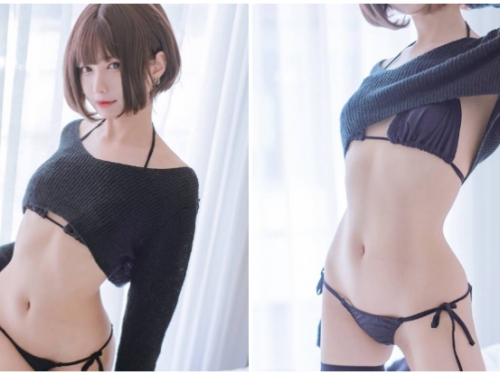 「妖氣美少女」的房間誘惑！魅惑眼神與緊緻身材的完美結合，勾起不能描述的慾望！
