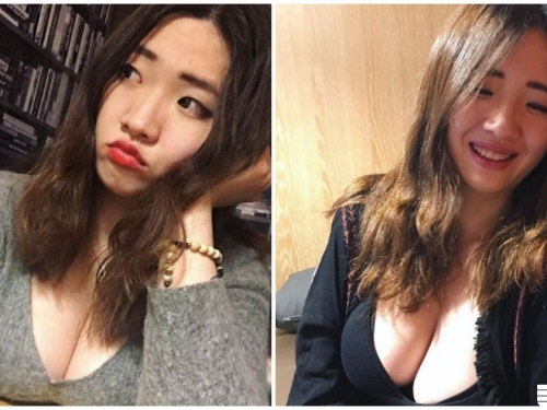 辣妹工程師「中路大開」！胸前開外掛：兩粒大饅頭迷倒男同事！