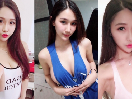 正妹胸前自備兩顆「大奶球」揪球咖！白皙渾圓又飽滿　帶球走步犯規囉！