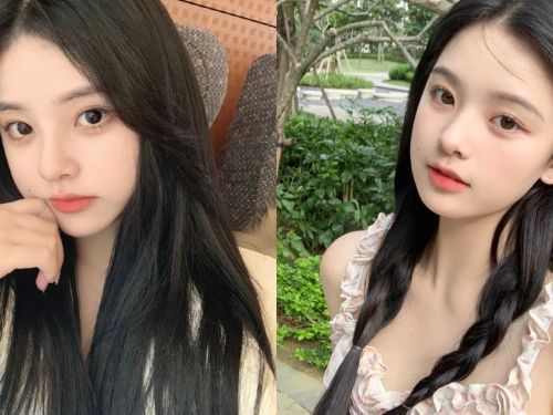 穿小洋裝散步的「超可愛甜妹」，「白皙美肌」散發超強誘惑力！