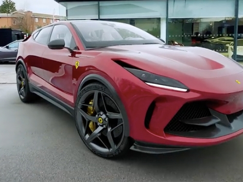 [影]長輩們別急著訂車啊！鬼神3D設計師打造法拉利最新SUV超擬真CG動畫