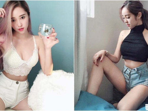IG新發現！「性感熱褲妹」大秀好身材！「纖腰美乳」弧度太邪惡了！