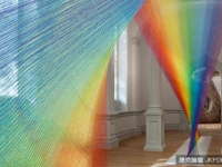 玩美視覺遊戲！Gabriel Dawe 徒手打造永不消失的彩虹世界