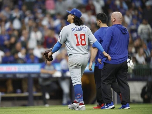 MLB》今永昇太補位一壘不慎造成左腿拉傷 被放進15天傷病名單