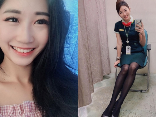 陽光系「正妹空姐」讓你整天好心情！超甜美燦笑好治癒，好想搭乘她的航班～
