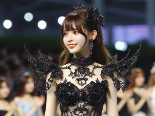 哥德式與新娘禮服的元素