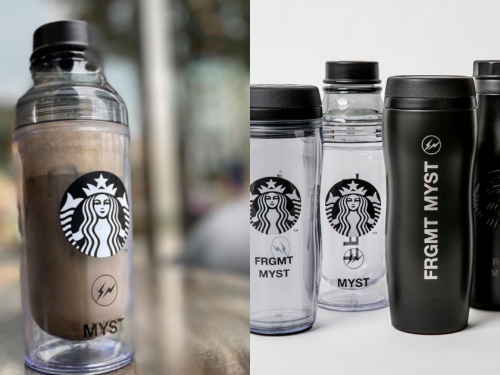 攜手潮流教父！星巴克STARBUCKS x fragment最新聯乘，「黑魂保溫杯」代購準備搶一波