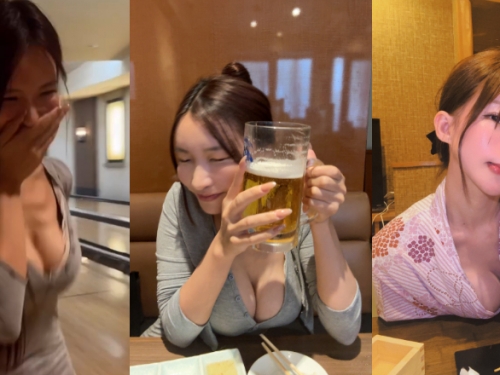 日本人妻打保齡球洗溝　一轉身胸前兩顆呼之欲出引起網友熱議