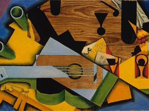 畢卡索畫作「吉他靜物」運往展覽途中消失 拆箱才知出包