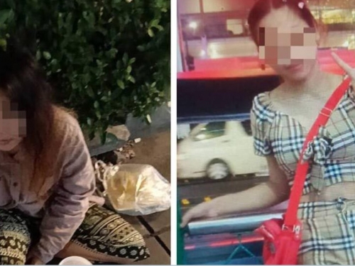辣妹白天扮乞丐賣慘 晚上換華服吃喝玩樂