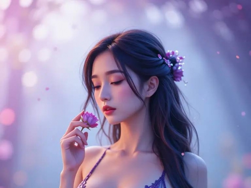 暮光玫影中的紫夢女神