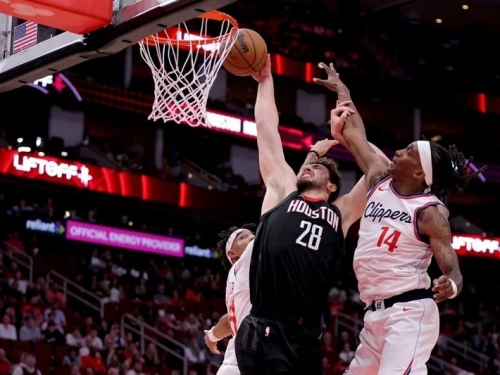 NBA》森根領軍火箭3人繳「雙十」 擊沈快艇收3連勝