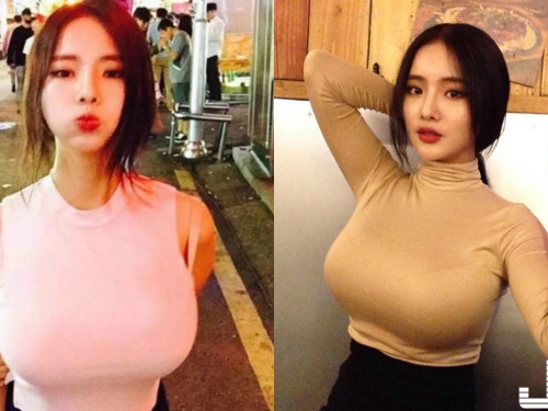 韓系著衣巨乳魅力！包緊緊但又快撐破「超級大歐派」：只要有歐派就給讚