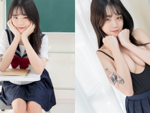 極品美少女的「性愛小學堂」，用「超兇上空美乳」陪你上課！