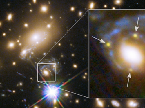 我們看到一顆恆星爆炸5次，它顯示出宇宙膨脹的速度有多快