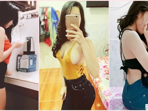好犯規！「白嫩美乳奶妹」最愛半夜拍拍！床上的私房照讓人血脈噴張…