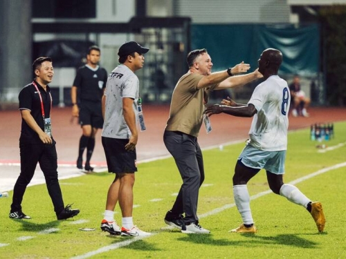 男足友誼賽》歸化球員安以恩首顆進球 台灣客場不敵新加坡