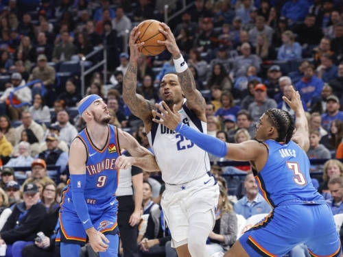 NBA》汀維迪、華盛頓等3人飆破20分 獨行俠近7戰2勝都贏雷霆