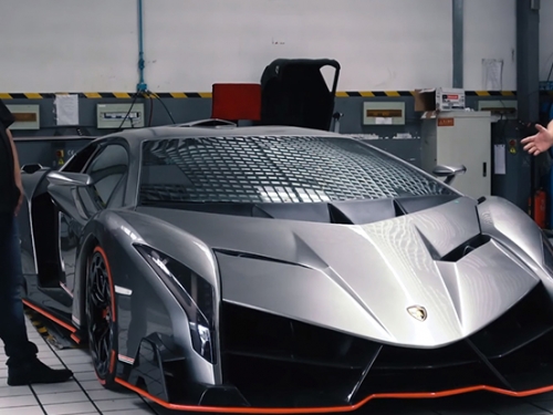 [影]神扯！買不到限量3台的「阿斯拉」Lamborghini Veneno怎麼辦？自己造一輛囉！