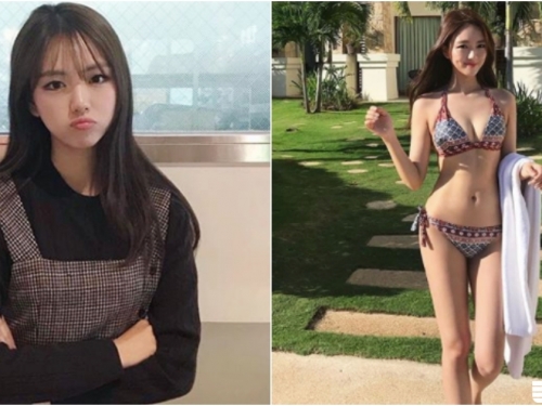 可愛女友超愛森七七！帶去度假穿「火辣比基尼」真的好兇！又白又嫩快受不了...