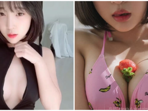 拉鍊的設計太邪惡！輕輕一拉就雙乳迸出，連色氣「爆乳正妹」都忍不住害羞了！