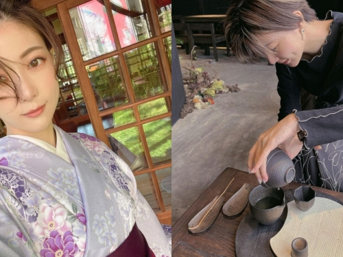 氣質正妹「芝瑀」興趣超古典！熱愛花藝茶道，甜美溫婉迷倒一票網友！