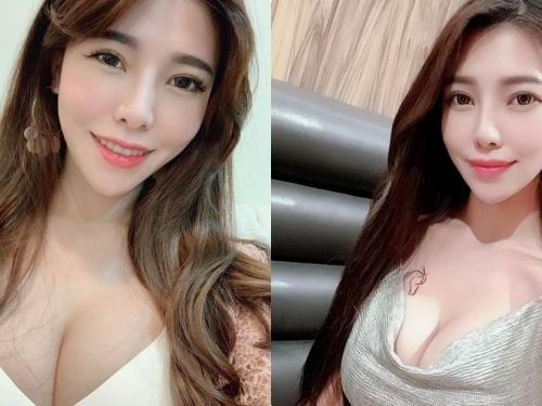 氣質正妹「Ya nini」展現渾圓兇器，胸前雪白一片太吸睛！
