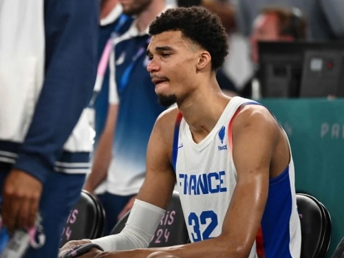 奧運男籃》「銀」恨落淚！溫班亞瑪宣告：以後換我擔心對手