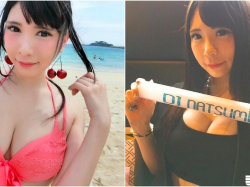 「白嫩爆乳妹」份量太狂！奶奶都快滿到脖子下！那兩球肉肉這樣有合法嗎...